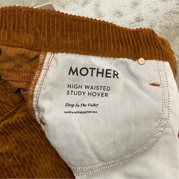 NWT💕MOTHER High Waisted Study Hover Deep In The Valley Size 27 - Picture 13 of 15